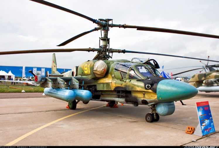 kamov, Ka 52, Alligator, Russian, Red, Star, Russia, Helicopter ...