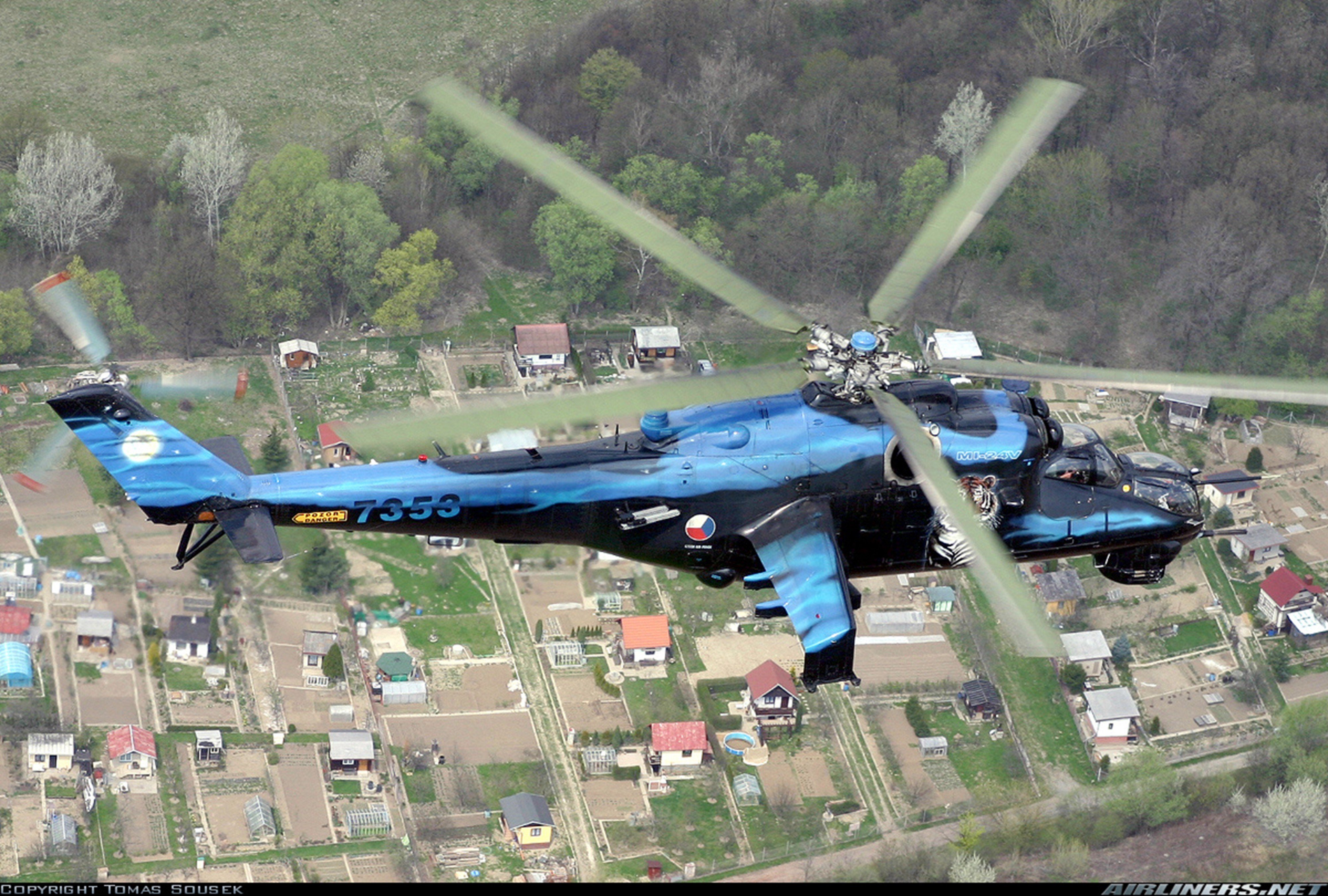 helicopter, Aircraft, Attack, Military, Army, Mil mi, Czech,  republic Wallpaper