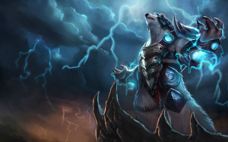 league, Of, Legends, Fantasy, Art, Polar, Bears, Warriors HD Wallpaper Desktop Background