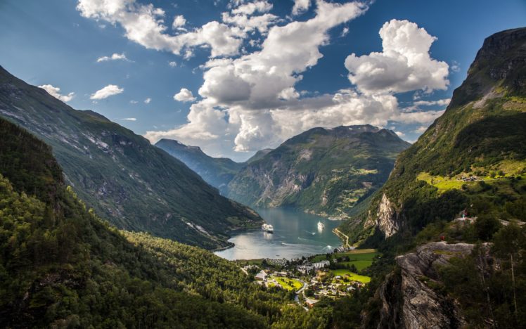 mountains, Norway, Valley HD Wallpaper Desktop Background