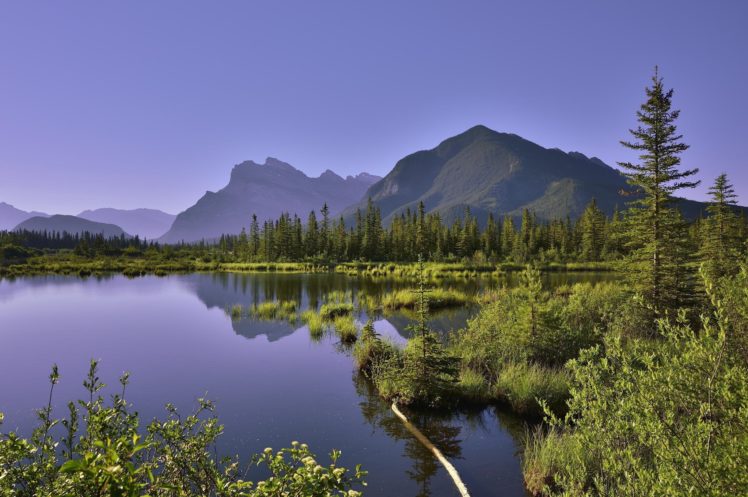 landscape, Nature, Lake, Mountains, Trees HD Wallpaper Desktop Background