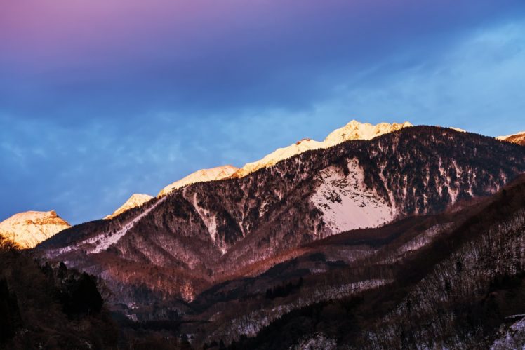 japan, Snow, Nagano, Prefecture, Mountains HD Wallpaper Desktop Background