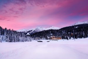 madonna, Di, Campiglio, Italy, Winter, Snow, Resort, Mountain