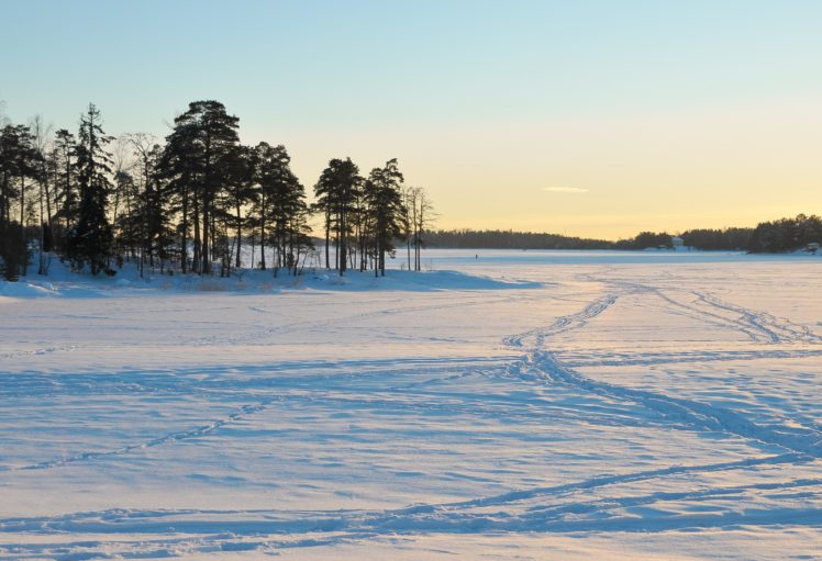 winter, Snow, Nature, Winter, Landscape HD Wallpaper Desktop Background