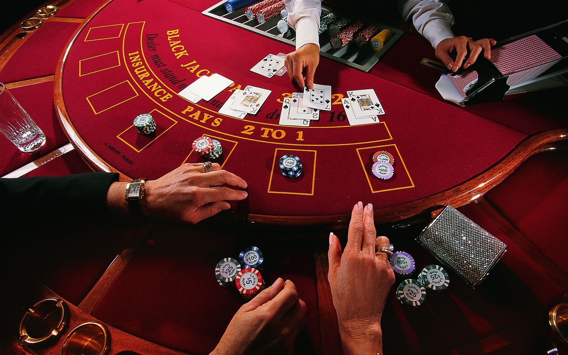 playing, Blackjack Wallpaper