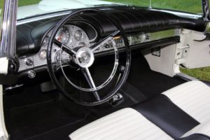 1957, Ford, Thunderbird, Special, Supercharged, 312, 300hp,  40a , Retro, Interior
