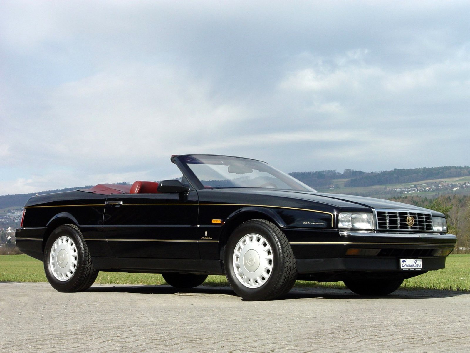 1987 93, Cadillac, Allante, Eu spec, Convertible, Luxury Wallpaper