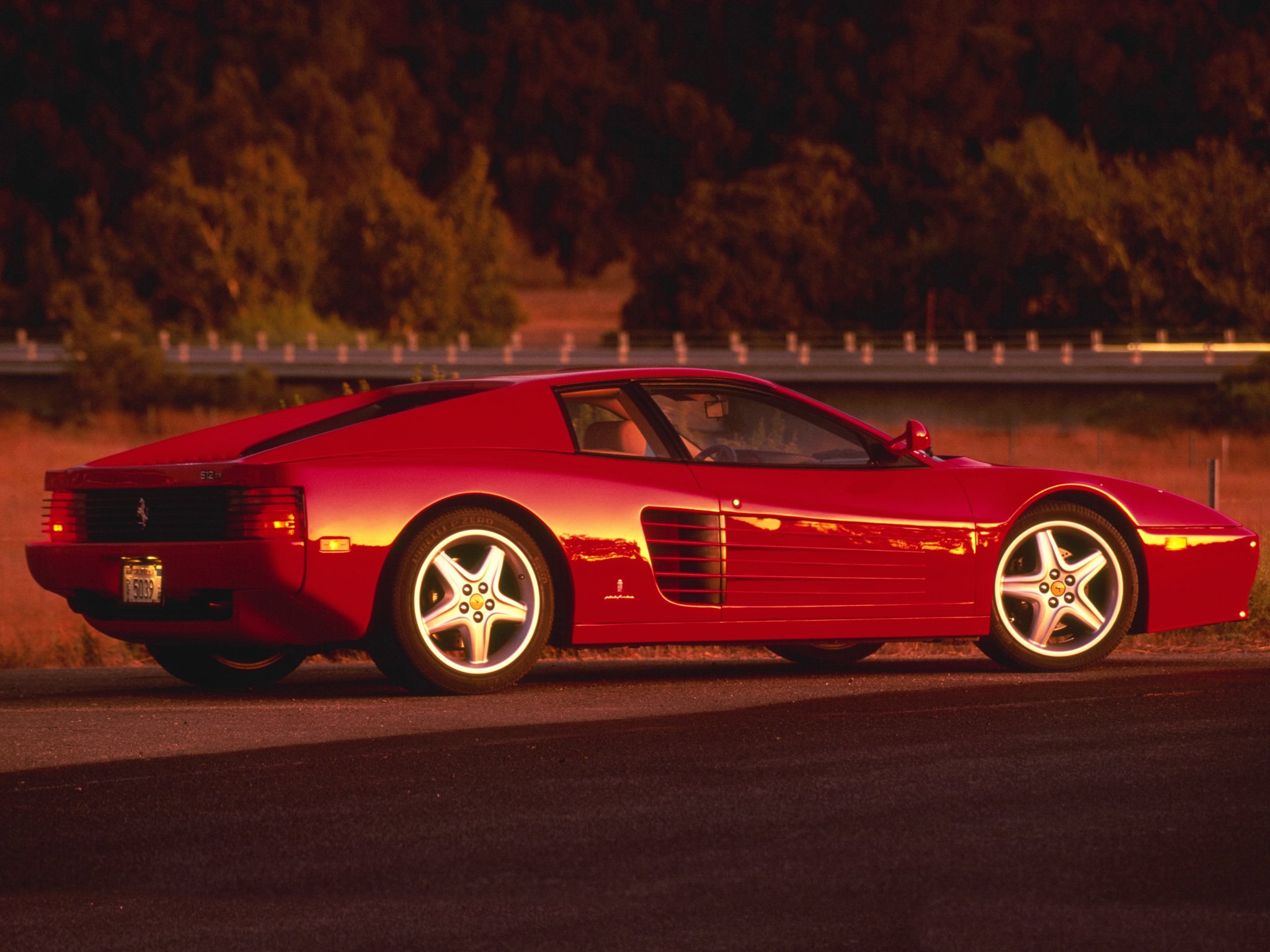 1992, Ferrari, 512, T r, Testarossa, Supercar Wallpaper