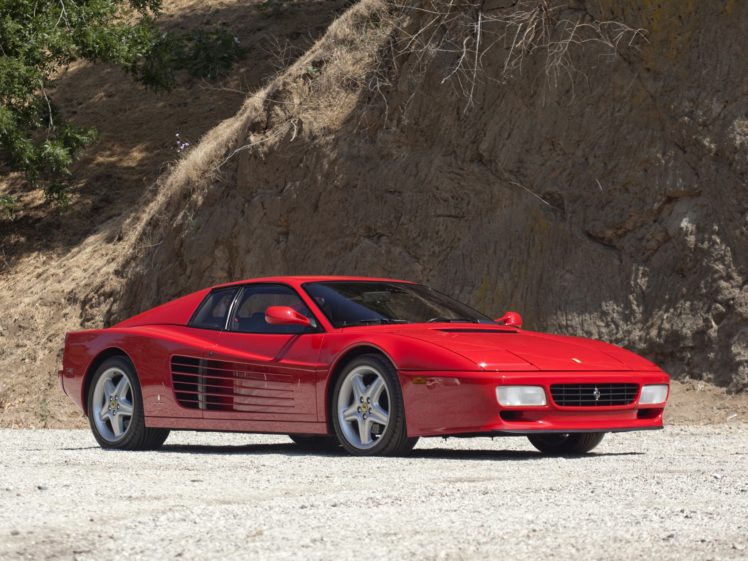 1992, Ferrari, 512, T r, Testarossa, Supercar HD Wallpaper Desktop Background