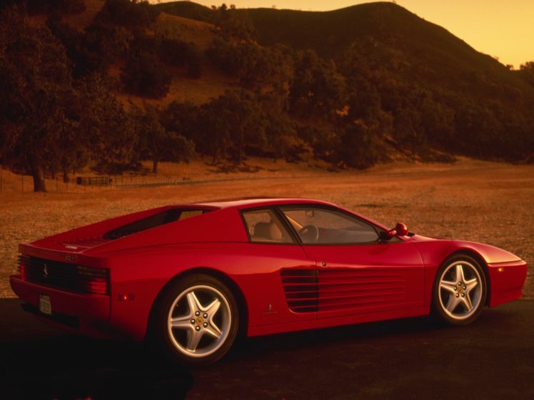 1992, Ferrari, 512, T r, Testarossa, Supercar HD Wallpaper Desktop Background