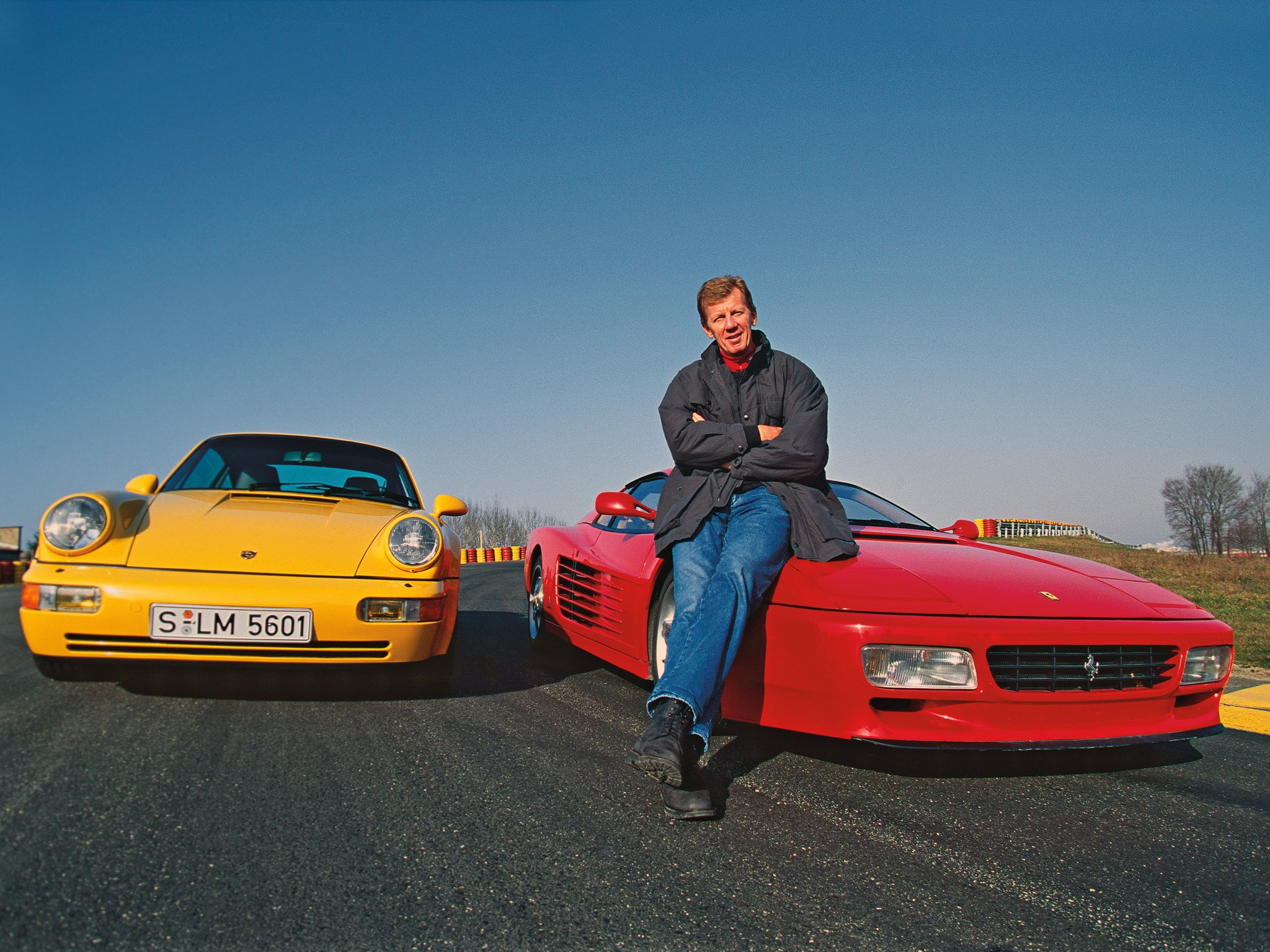 ferrari, Porsche, Supercar Wallpaper