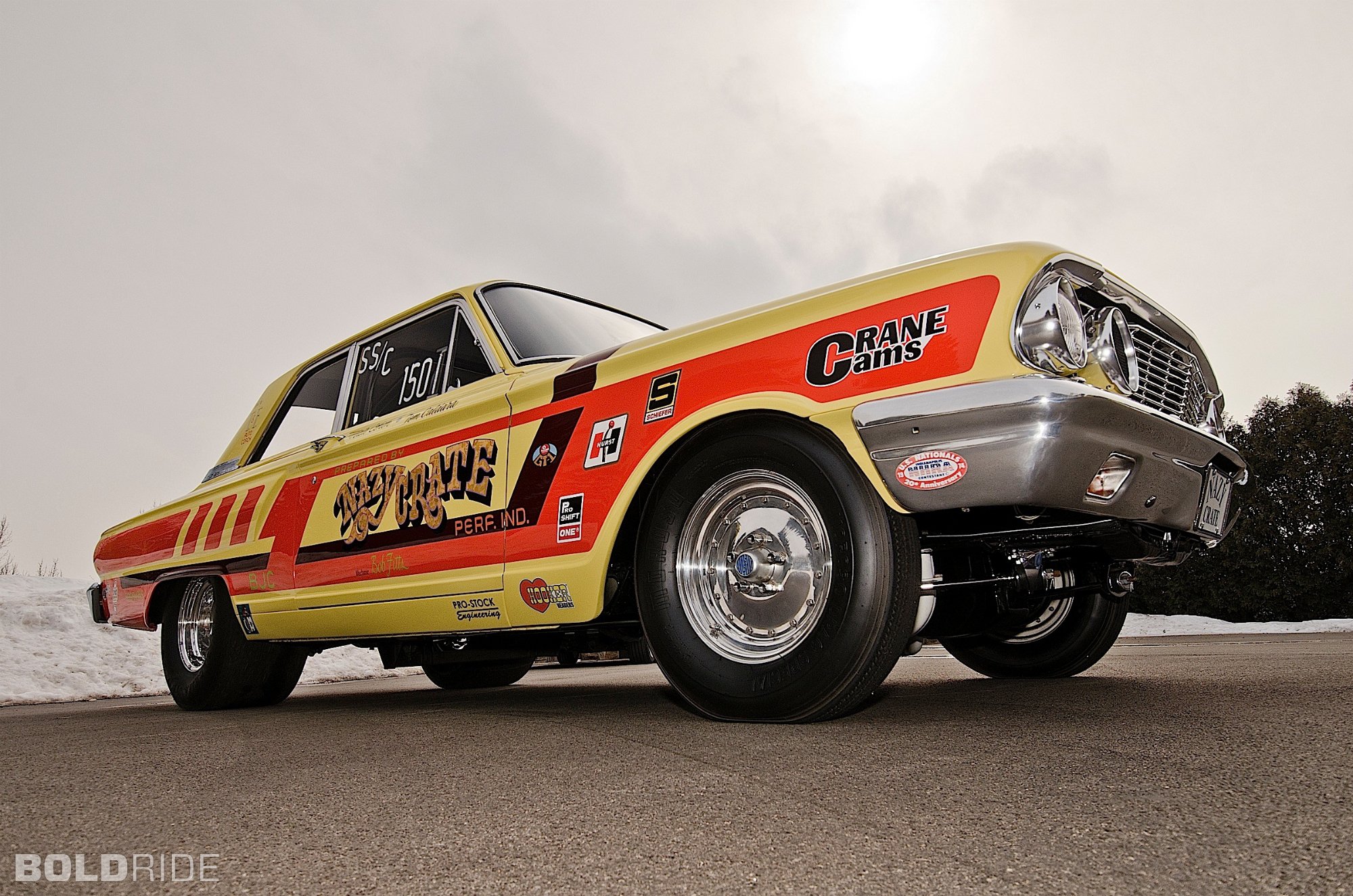 1964, Ford, Crazy, Nate, Thunderbolt, Drag, Racing, Race, Hot, Rod, Rods,  2 Wallpaper