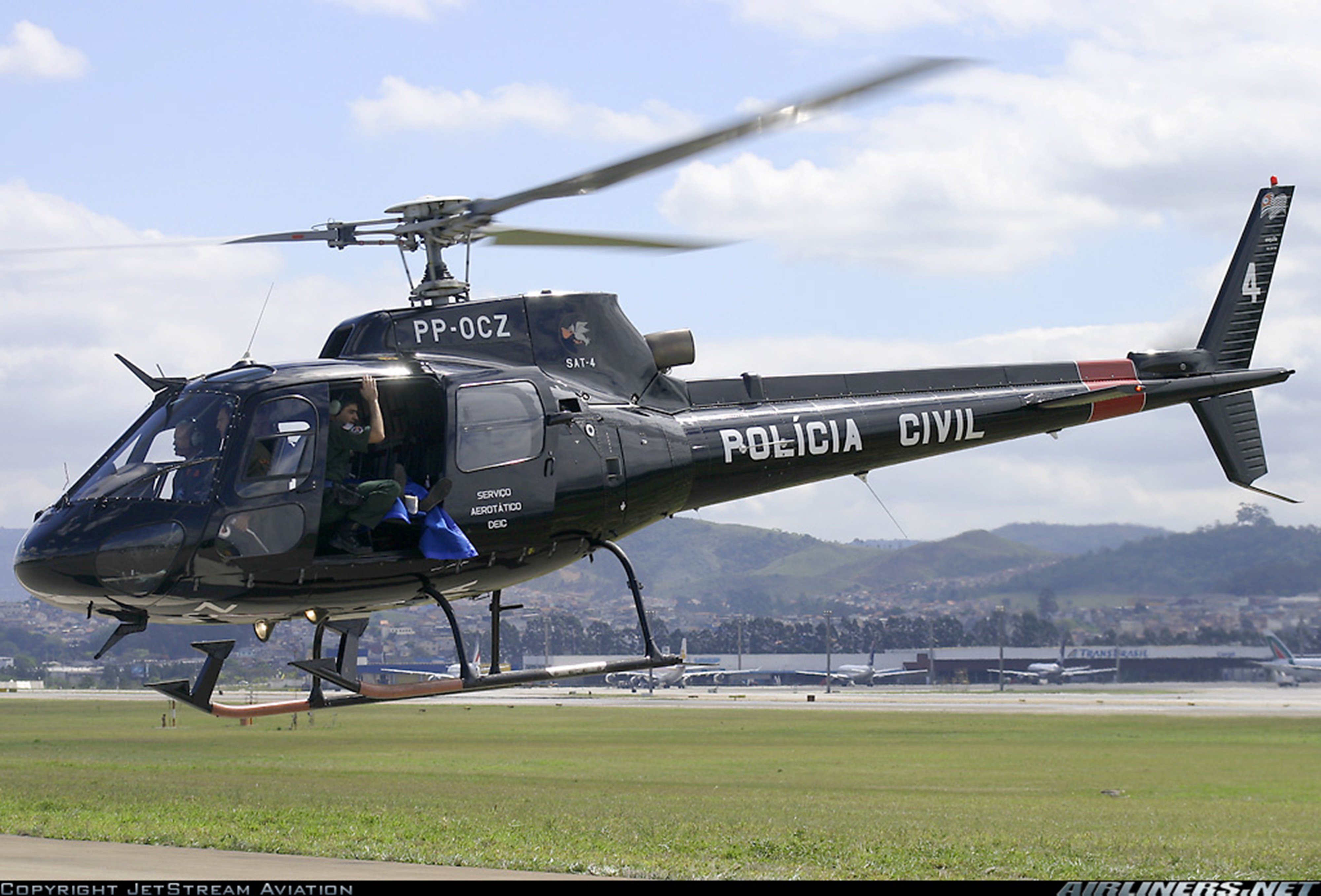eurocopter, As, 350ba, Ecureuil, 2, 4000x2715 Wallpaper