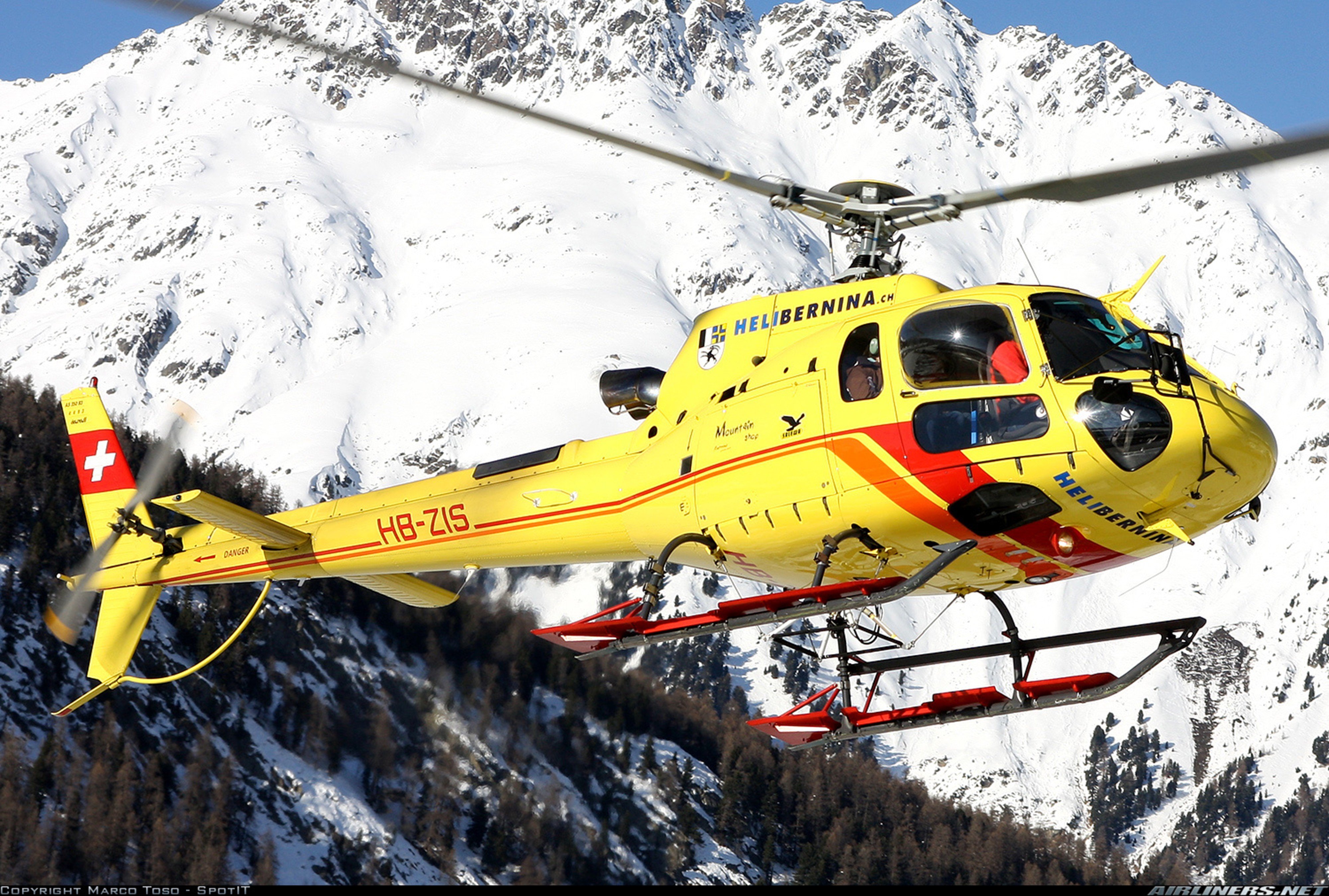 eurocopter, As, 350b, 3, Ecureuil, 4000x2699 Wallpaper