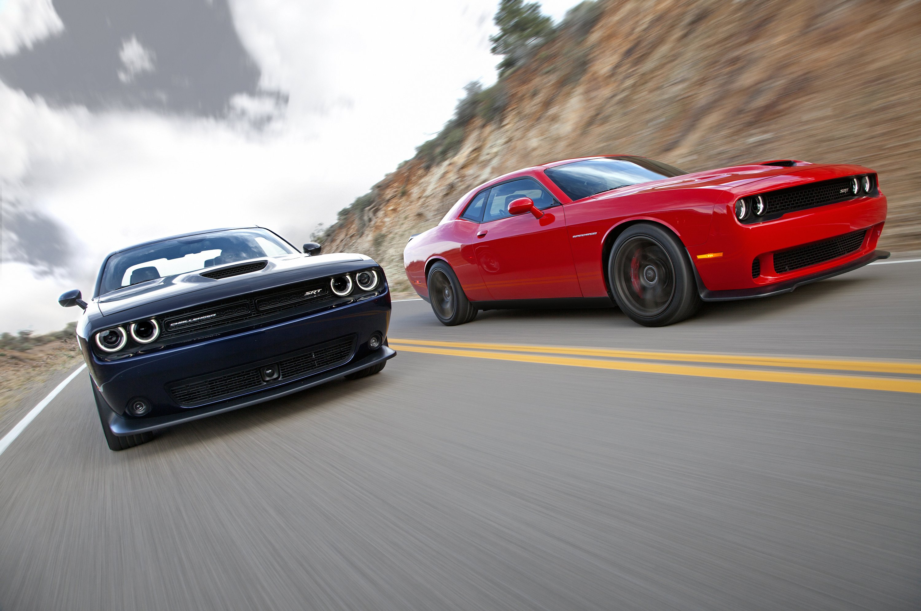 dodge, Challenger, Srt, Hellcat Wallpaper