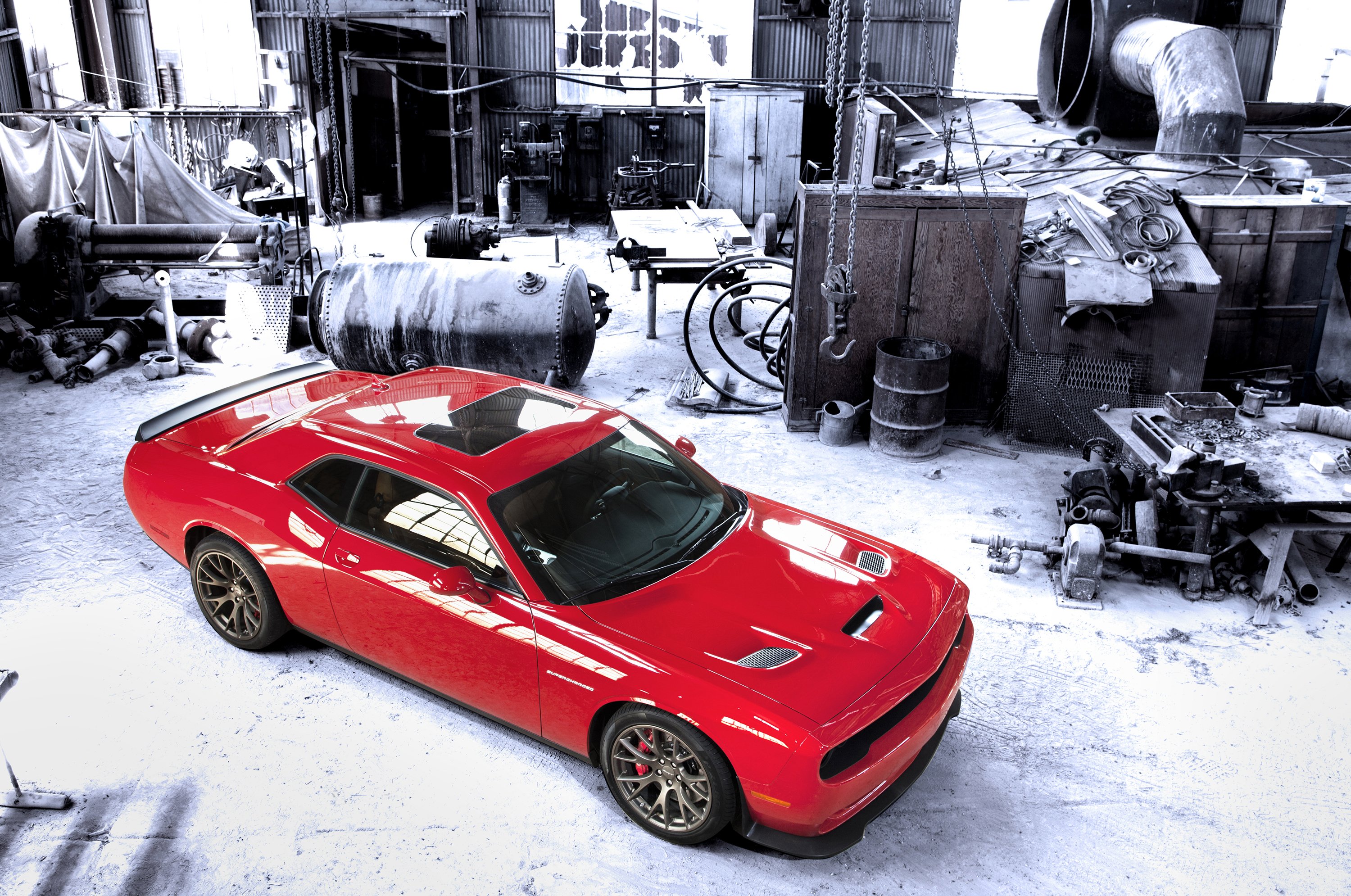 dodge, Challenger, Srt, Hellcat Wallpaper