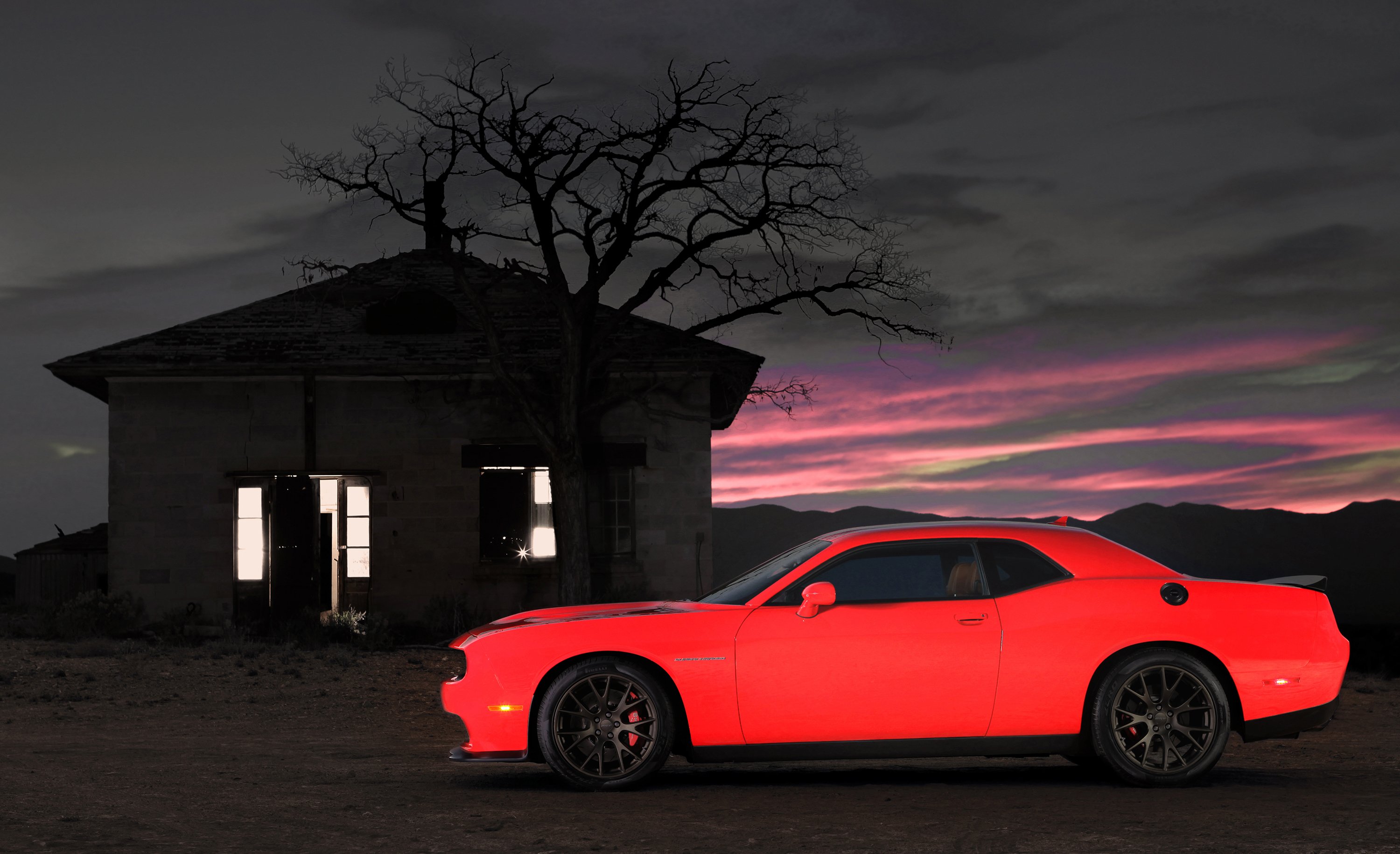 dodge, Challenger, Srt, Hellcat Wallpaper