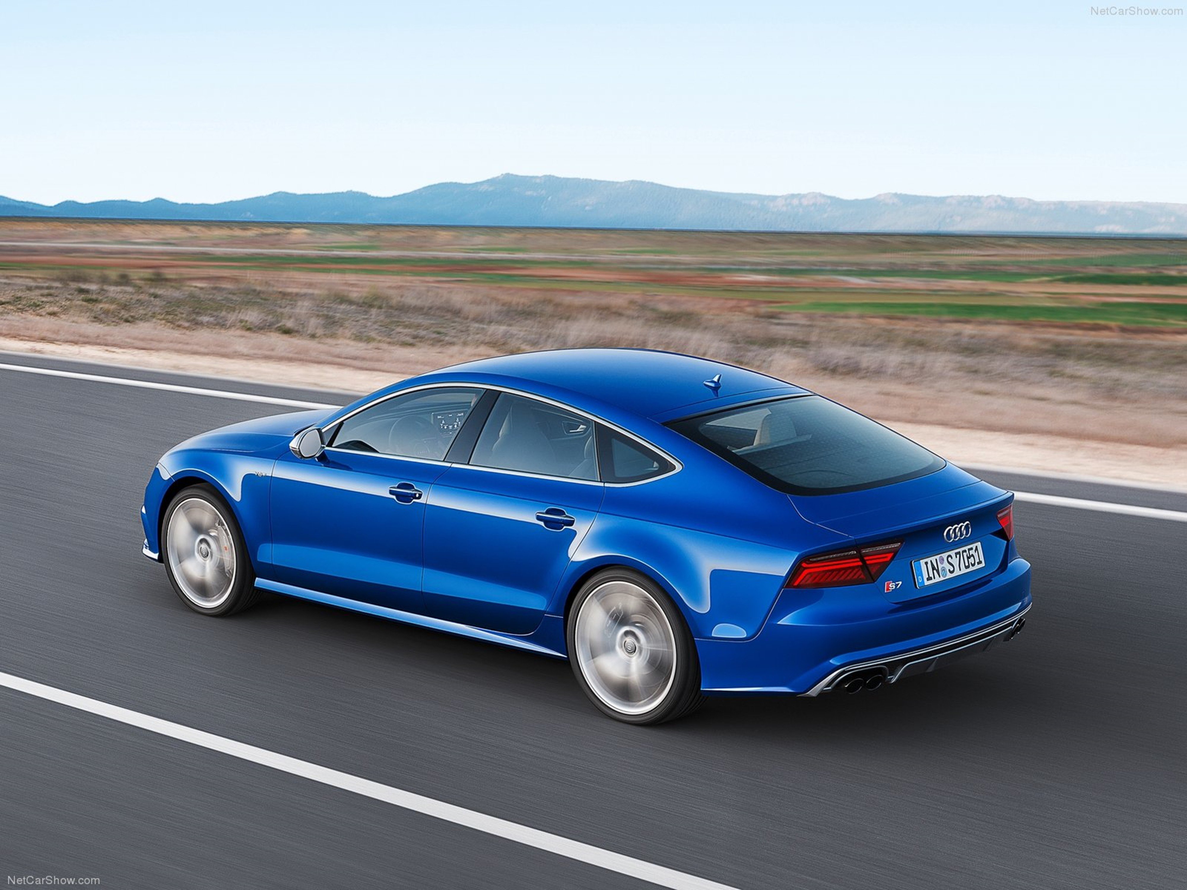 audi, S7 sportback, 2015, Car, Germany, Supercar, Blue, Wallpaper, 4000x3000 Wallpaper