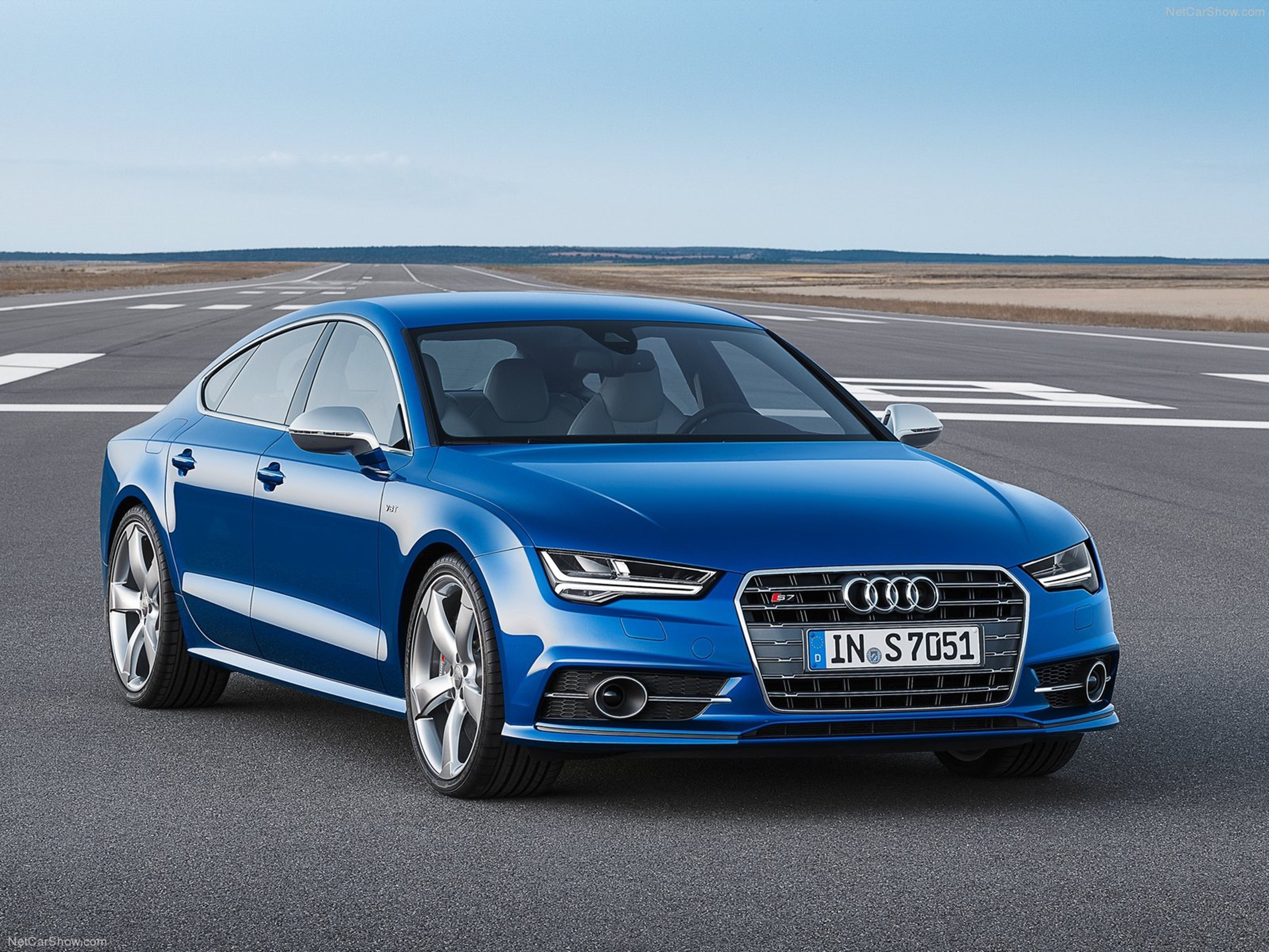audi, S7 sportback, 2015, Car, Germany, Supercar, Blue, Wallpaper, 4000x3000 Wallpaper