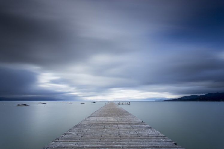 lake, Tahoe, Bridge, Usa, Sky, Blue HD Wallpaper Desktop Background