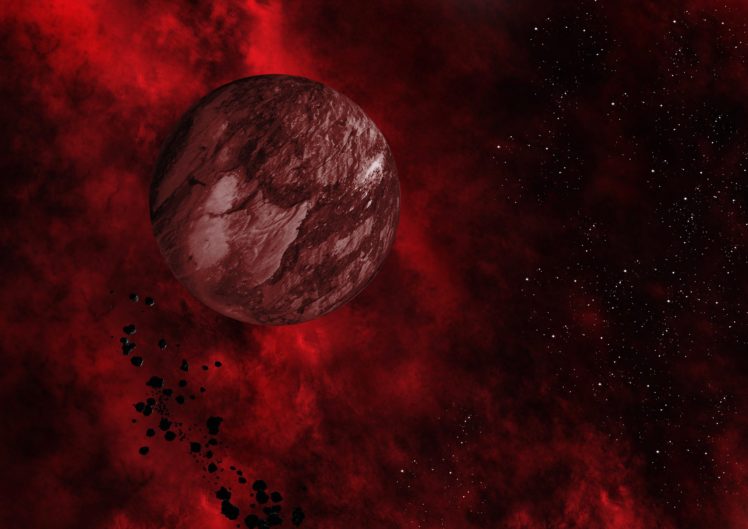 planet, Debris, Orbit, Universe HD Wallpaper Desktop Background
