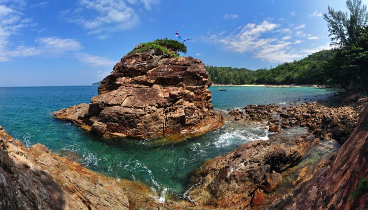 thailand, Sea, Coast, Nature HD Wallpaper Desktop Background