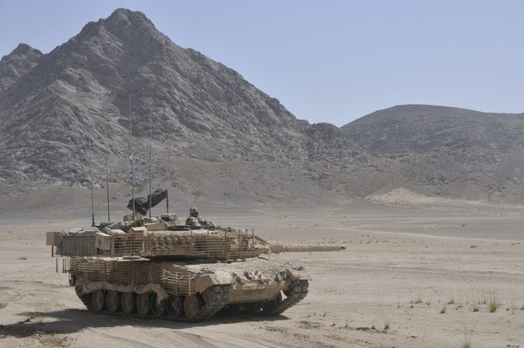 leopard, 2a6m, Combat, Desert, Tank, Military, Desert HD Wallpaper Desktop Background