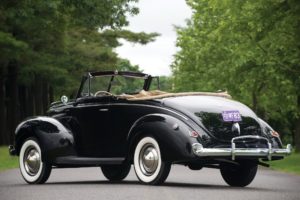 1940, Ford, V 8, Deluxe, Convertible, Coupe,  01a 66 , Retro