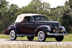 1940, Ford, V 8, Deluxe, Convertible, Coupe,  01a 66 , Retro, Hj