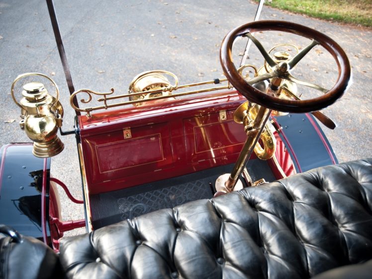 1903, Cadillac, Model a, Runabout, Tonneau, Retro, Interior HD Wallpaper Desktop Background