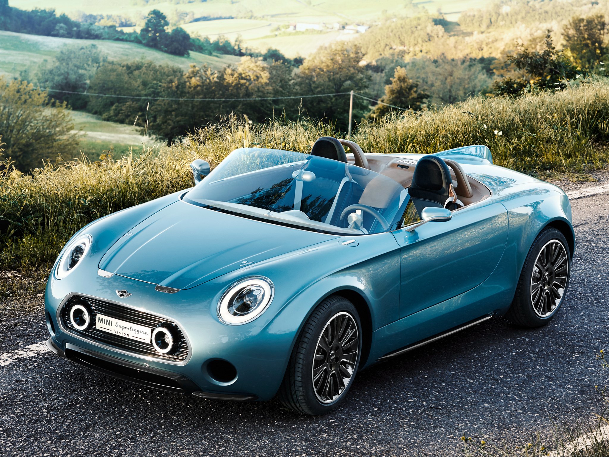 2014, Mini, Superleggera, Vision, Concept, Cooper Wallpaper