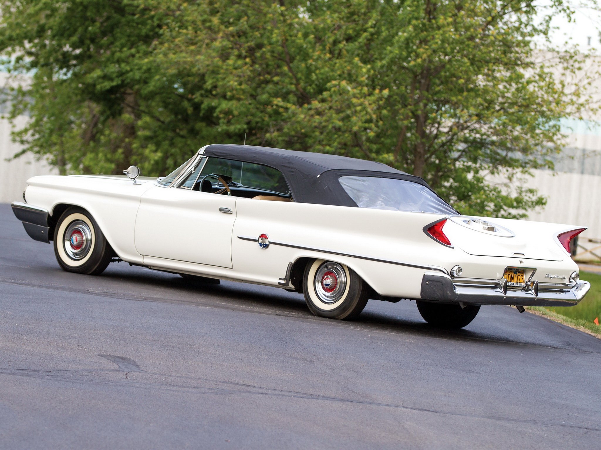 1960, Chrysler, 300f, Convertible, Classic, Luxury Wallpaper
