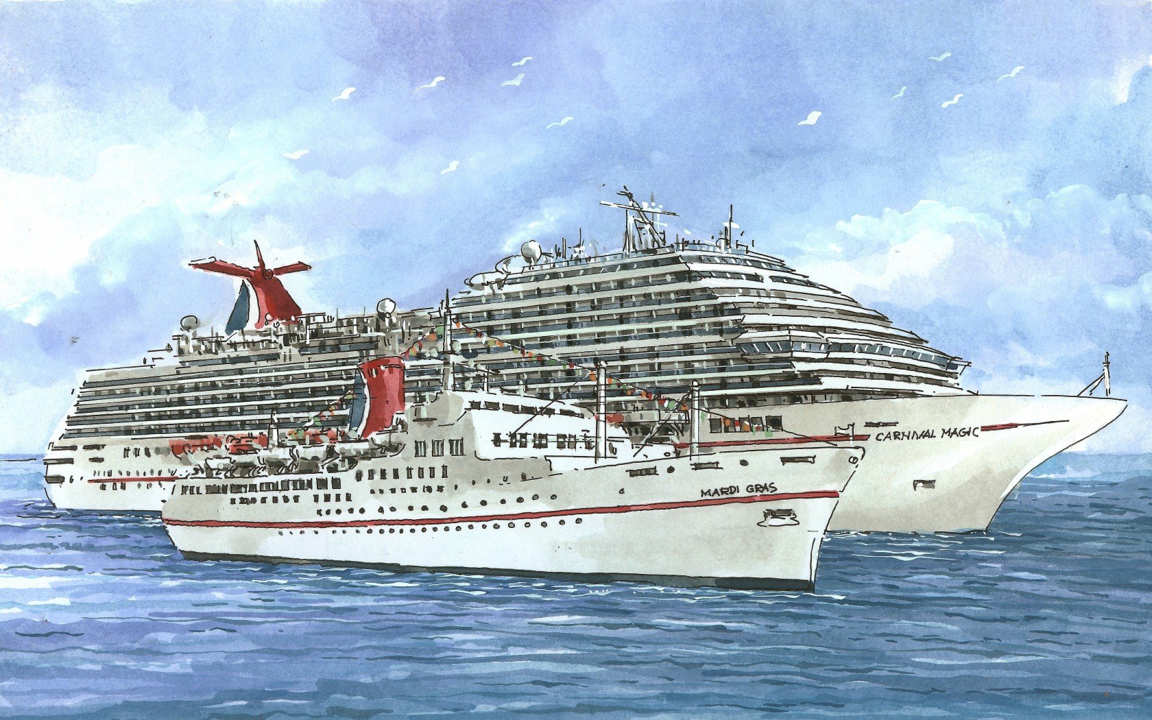 cruise, Ship, Oceanliner, Liner, Boat,  79 Wallpaper