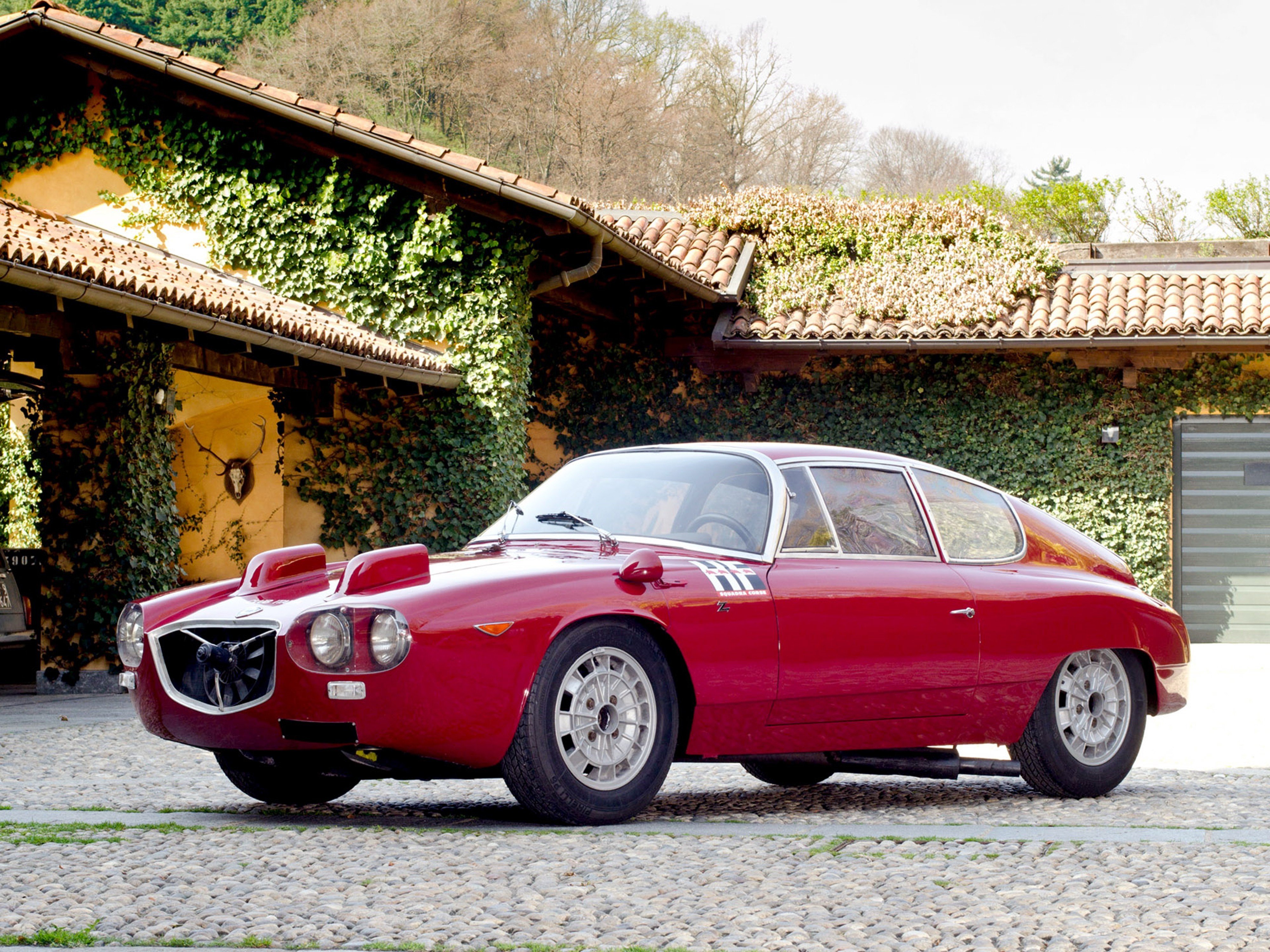 1964, Lancia, Flavia, Sport, Corsa, Car, Italy, Supercar, 4000x3000 Wallpaper