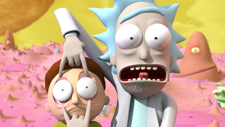rick, And, Morty, Comedy, Family, Sci fi, Cartoon,  4 HD Wallpaper Desktop Background