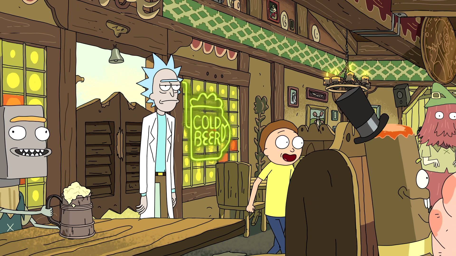 rick, And, Morty, Comedy, Family, Sci fi, Cartoon,  37 Wallpaper