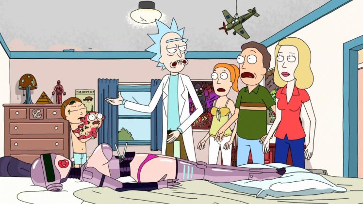 rick, And, Morty, Comedy, Family, Sci fi, Cartoon,  44 HD Wallpaper Desktop Background