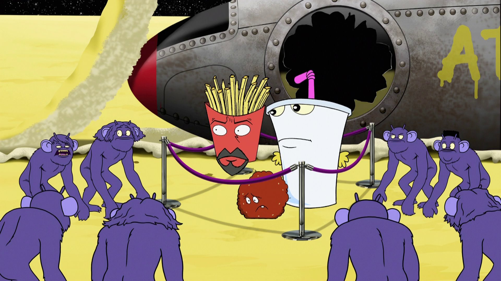 aqua, Teen, Hunger, Force, Comedy, Family, Cartoon,  3 Wallpaper