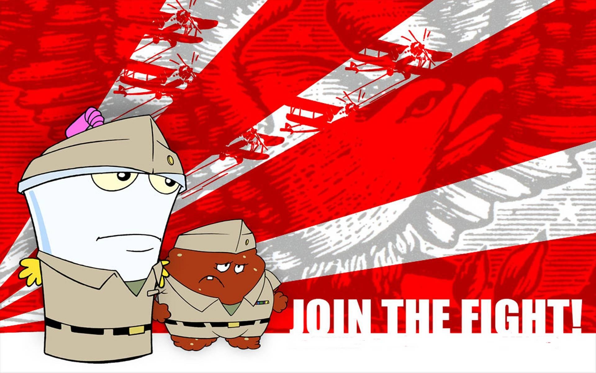 aqua, Teen, Hunger, Force, Comedy, Family, Cartoon,  64 Wallpaper