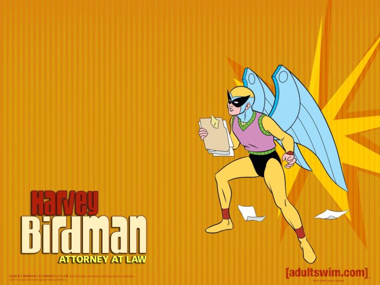 harvey, Birdman, Comedy, Family, Superhero, Cartoon,  8 HD Wallpaper Desktop Background