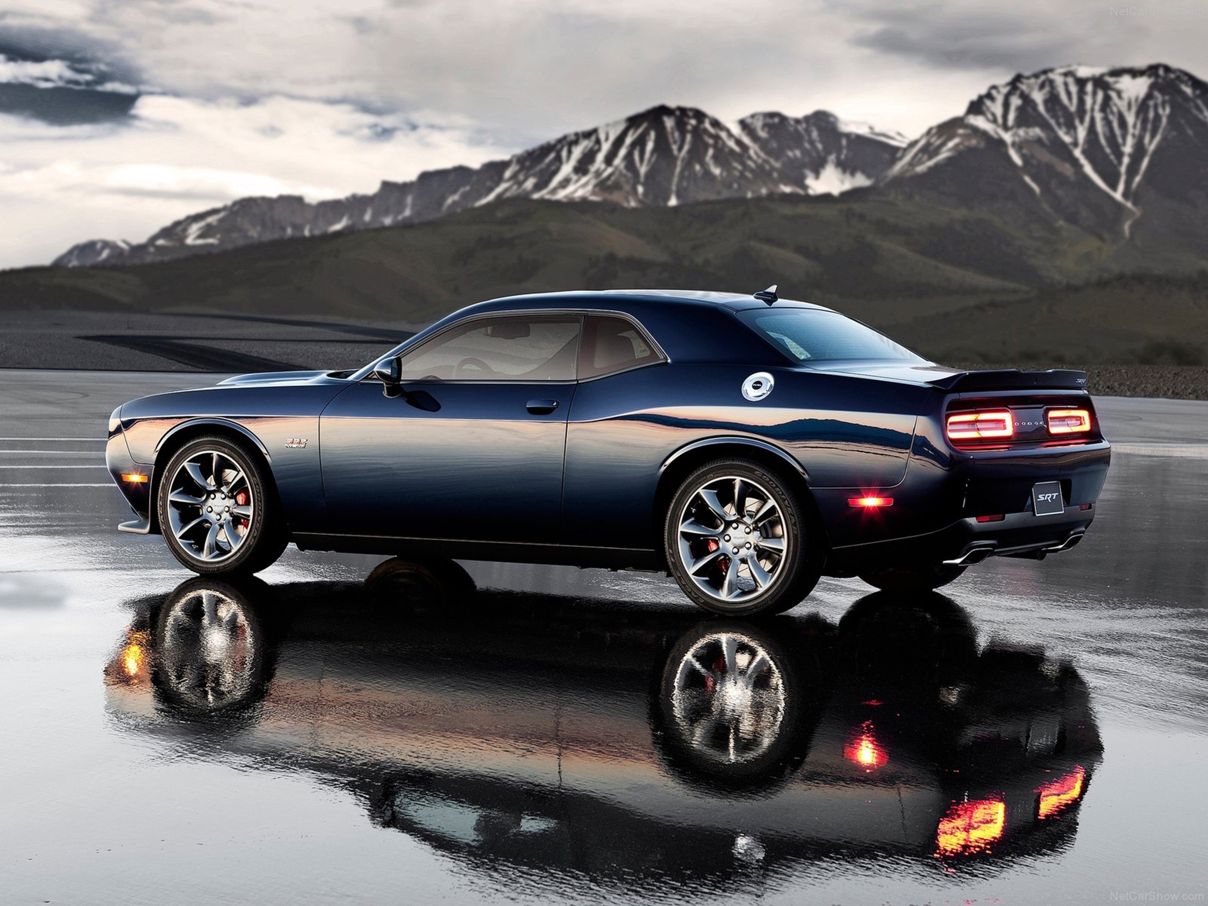 dodge, Challenger, Srt, 2015, Muscle car, Car, Sport, Black, Wallpaper, 4000x3000 Wallpaper