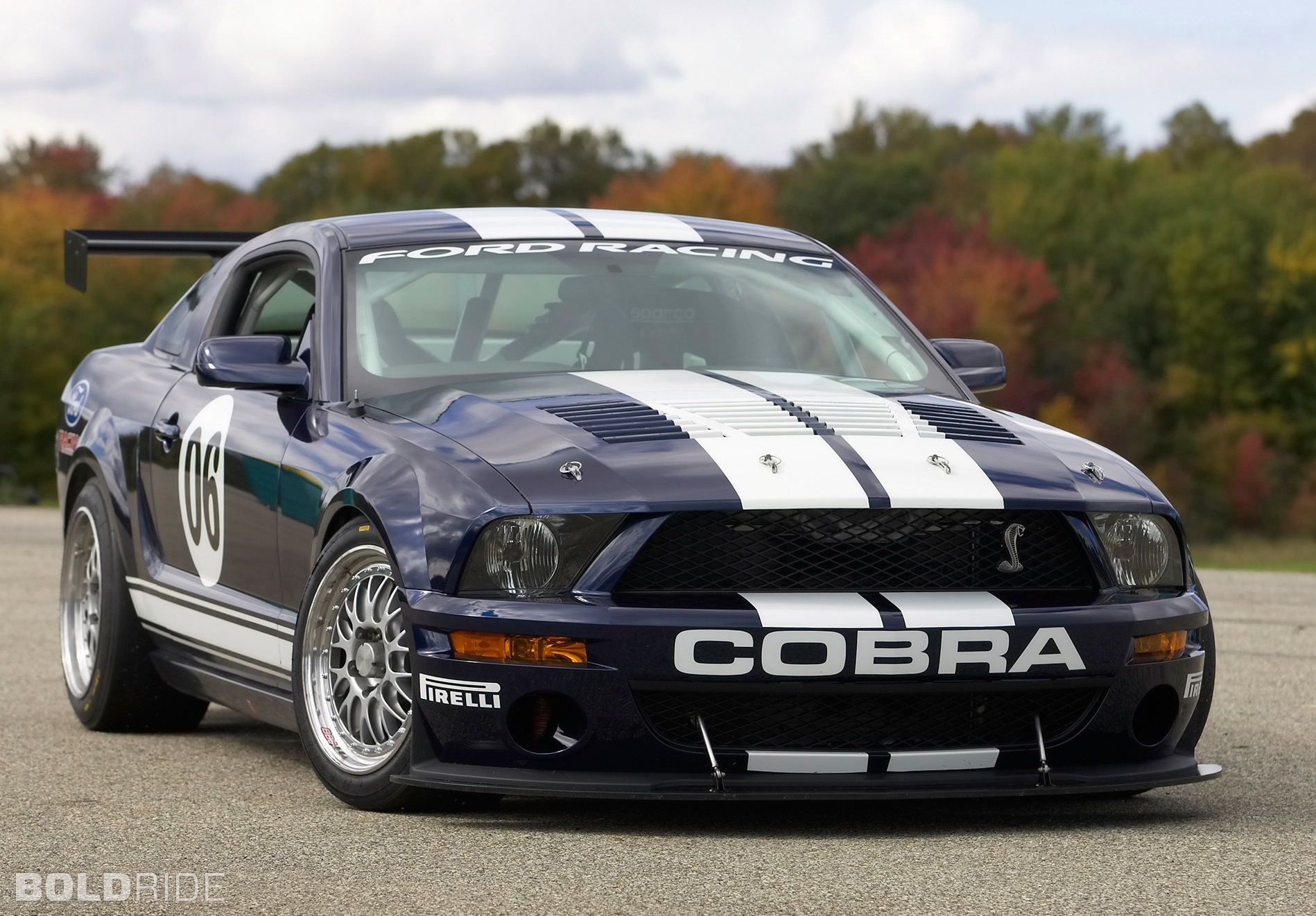 2006, Ford, Mustang, Fr500 gt Wallpaper