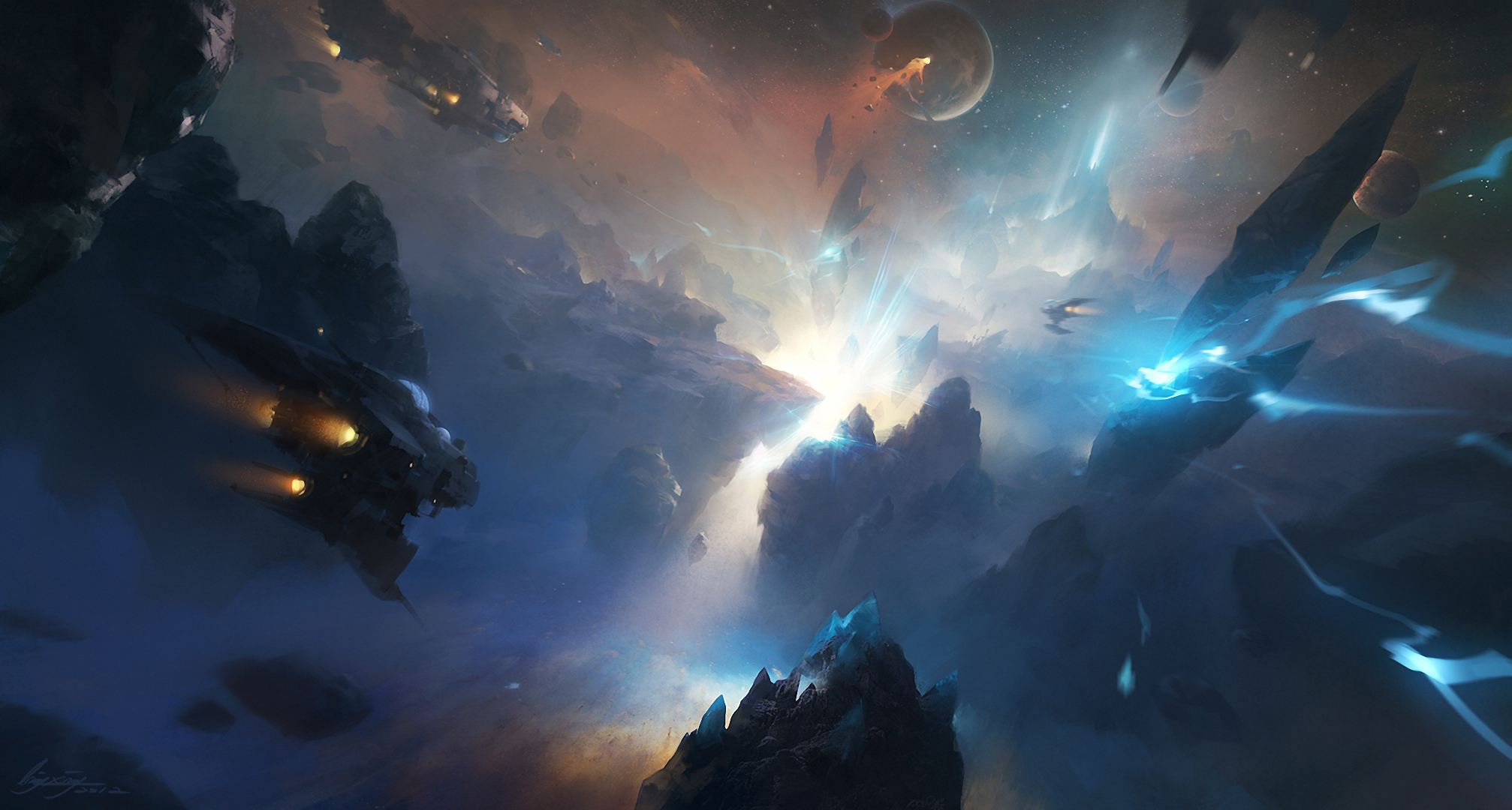 sci, Fi, Spaceship, Spacecraft Wallpaper