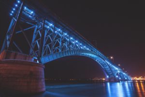 bridge, Night