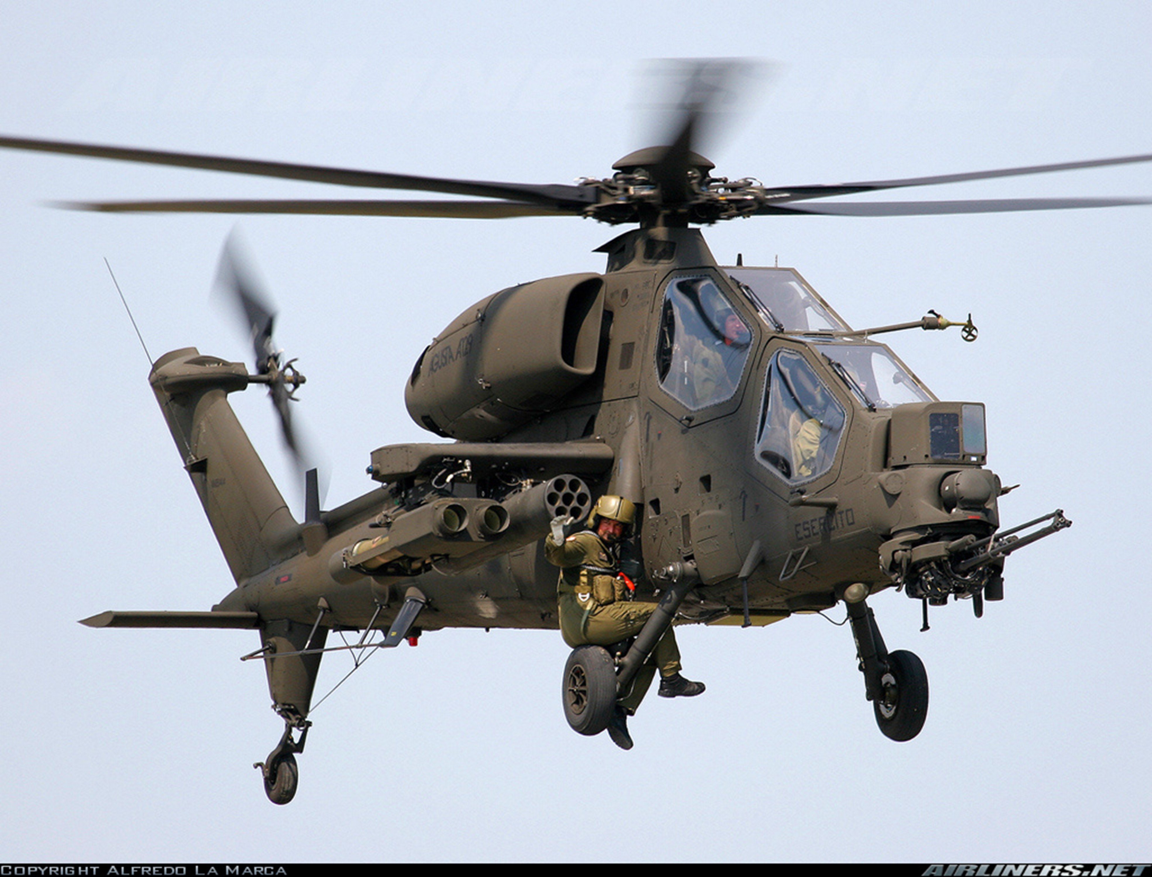 helicopter, Aircraft, Attack, Military, Army, Italy, Agusta, A 129, Mangusta Wallpaper