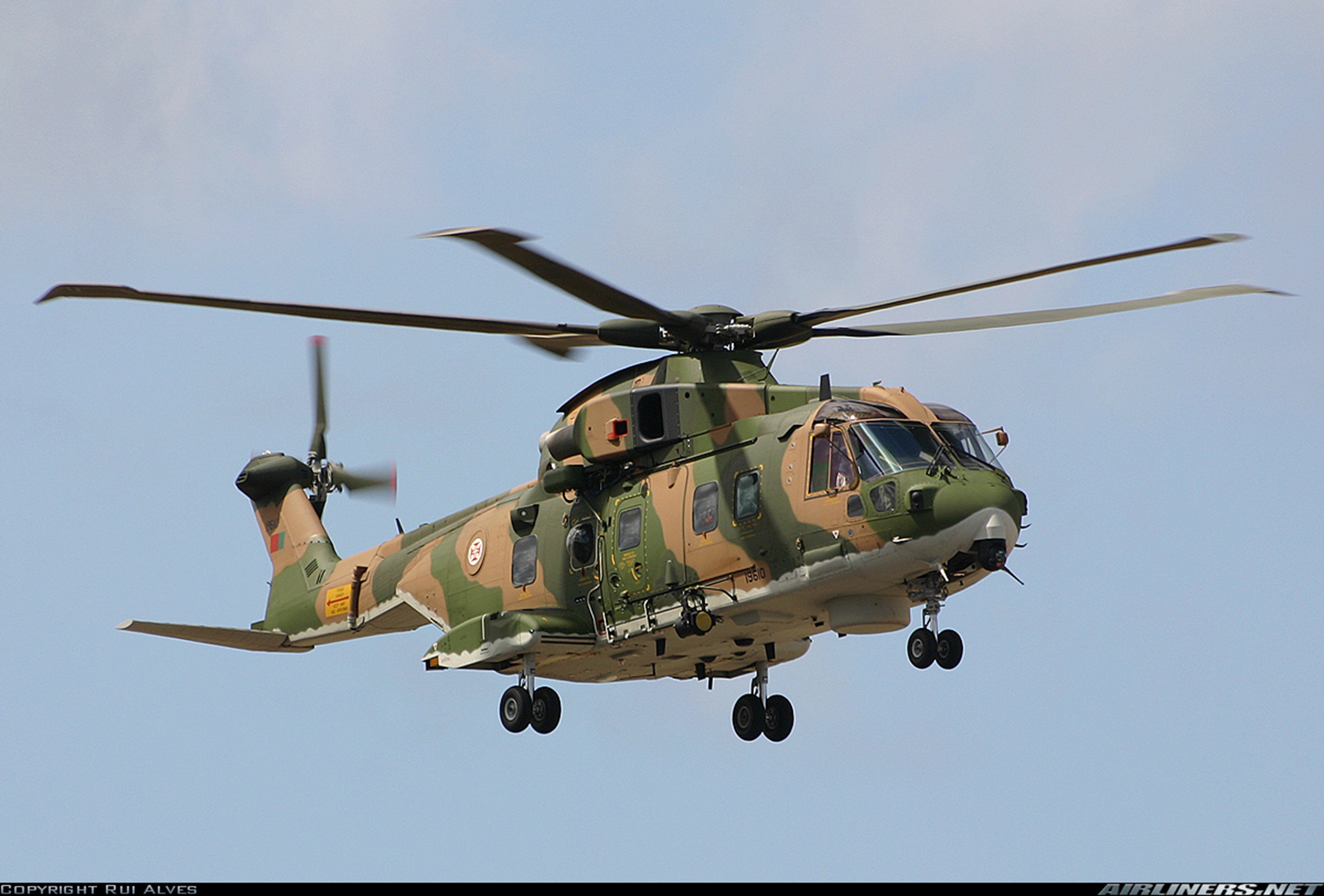 helicopter, Aircraft, Transport, Military, Army, Portugal Wallpaper