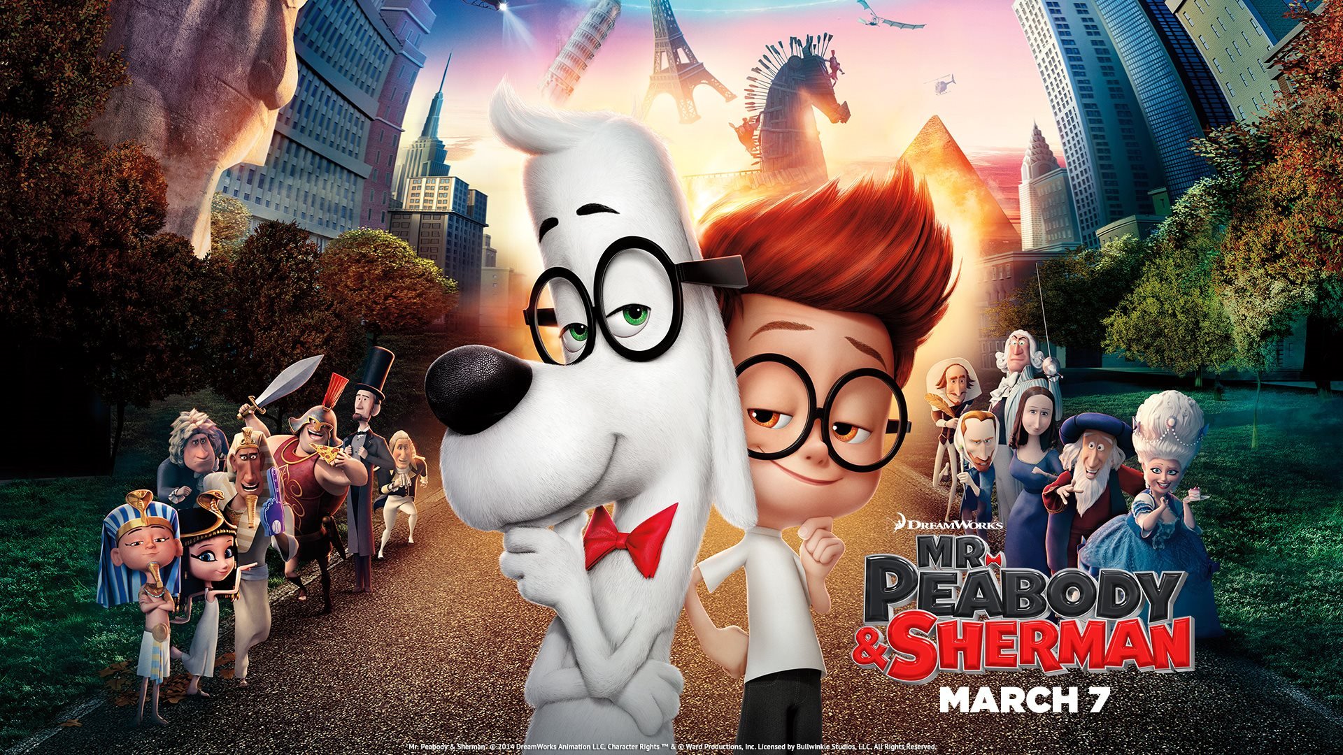 mr, Peabody, And, Sherman, Animation, Adventure, Comedy, Family,  42 Wallpaper