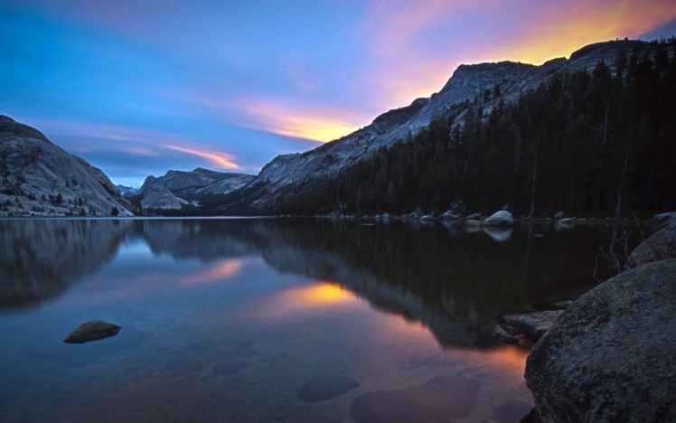 mountain, Lake, Hdr HD Wallpaper Desktop Background