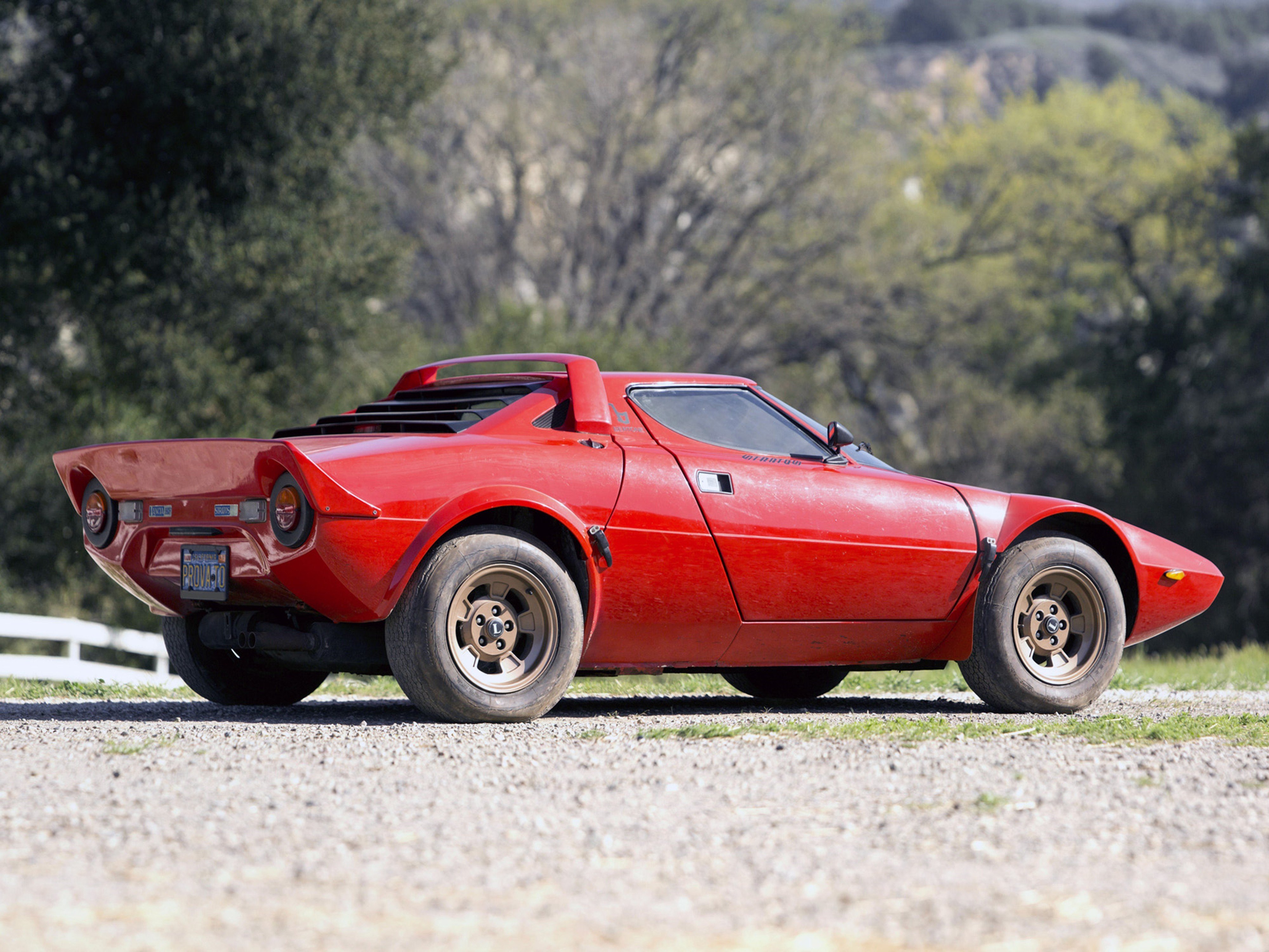 1973, Lancia, Stratos hf, Car, Italy, Sport, Supercar, Red, 4000x3000 Wallpaper