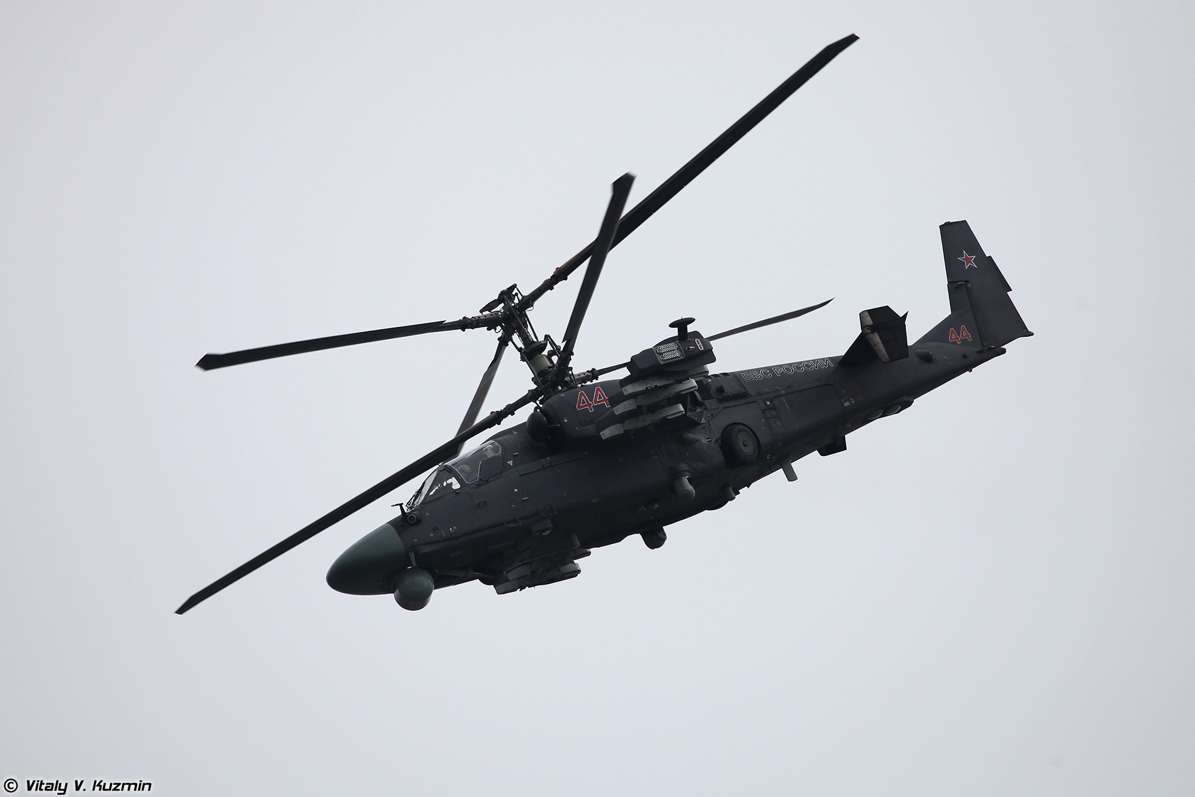 russian, Red, Star, Russia, Helicopter, Aircraft, Military, Army, Attack, Kamov, 4000x2667 Wallpaper